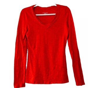 For The Republic V-Neck Long Sleeve Tee size Medium